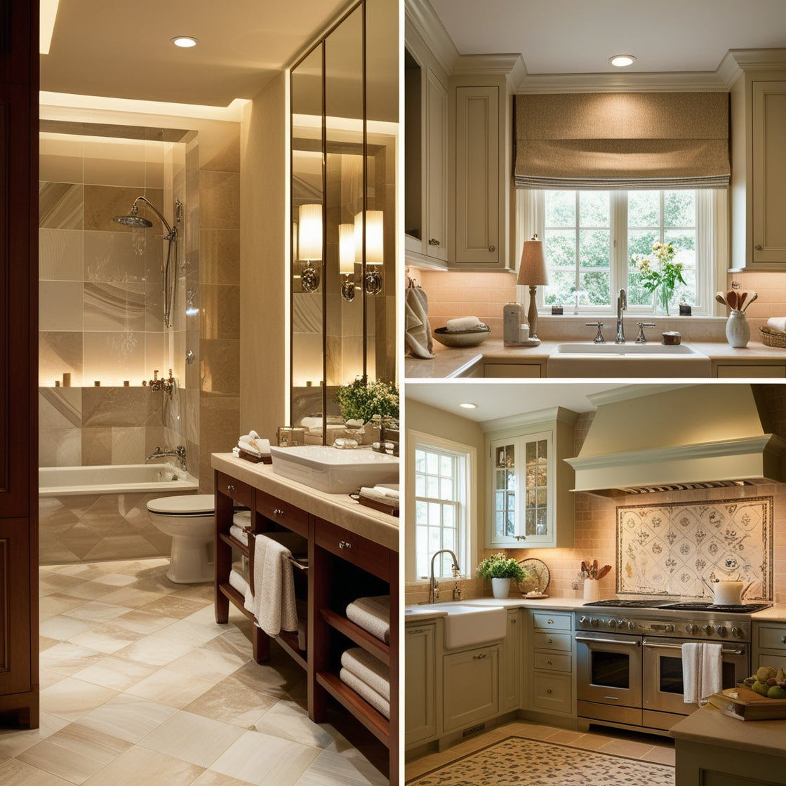 Ceramic Tile Spotlights: Top Choices for Bathroom and Kitchen Renovations