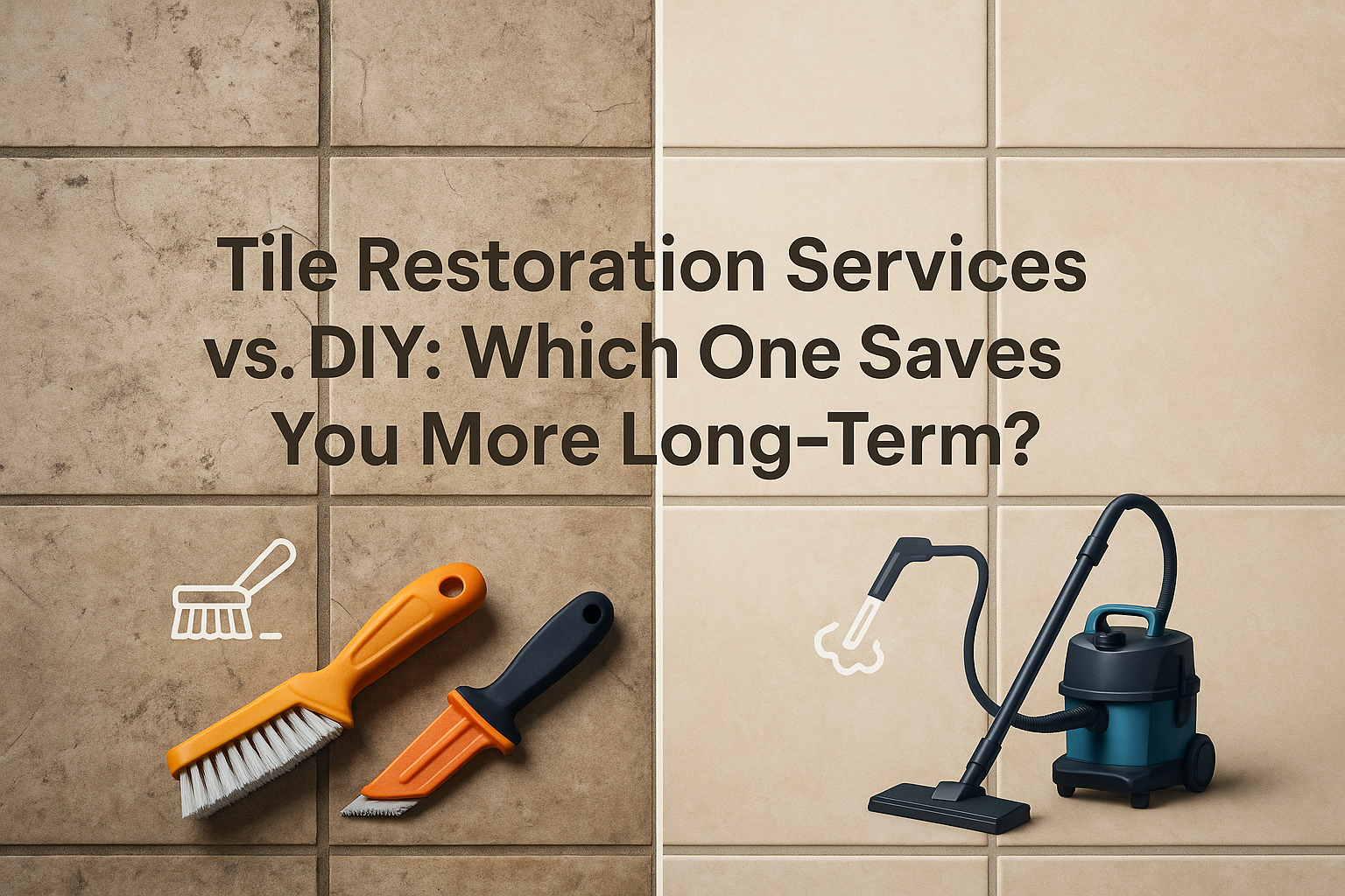 Tile Restoration Services vs. DIY: Which One Saves You More Long-Term?